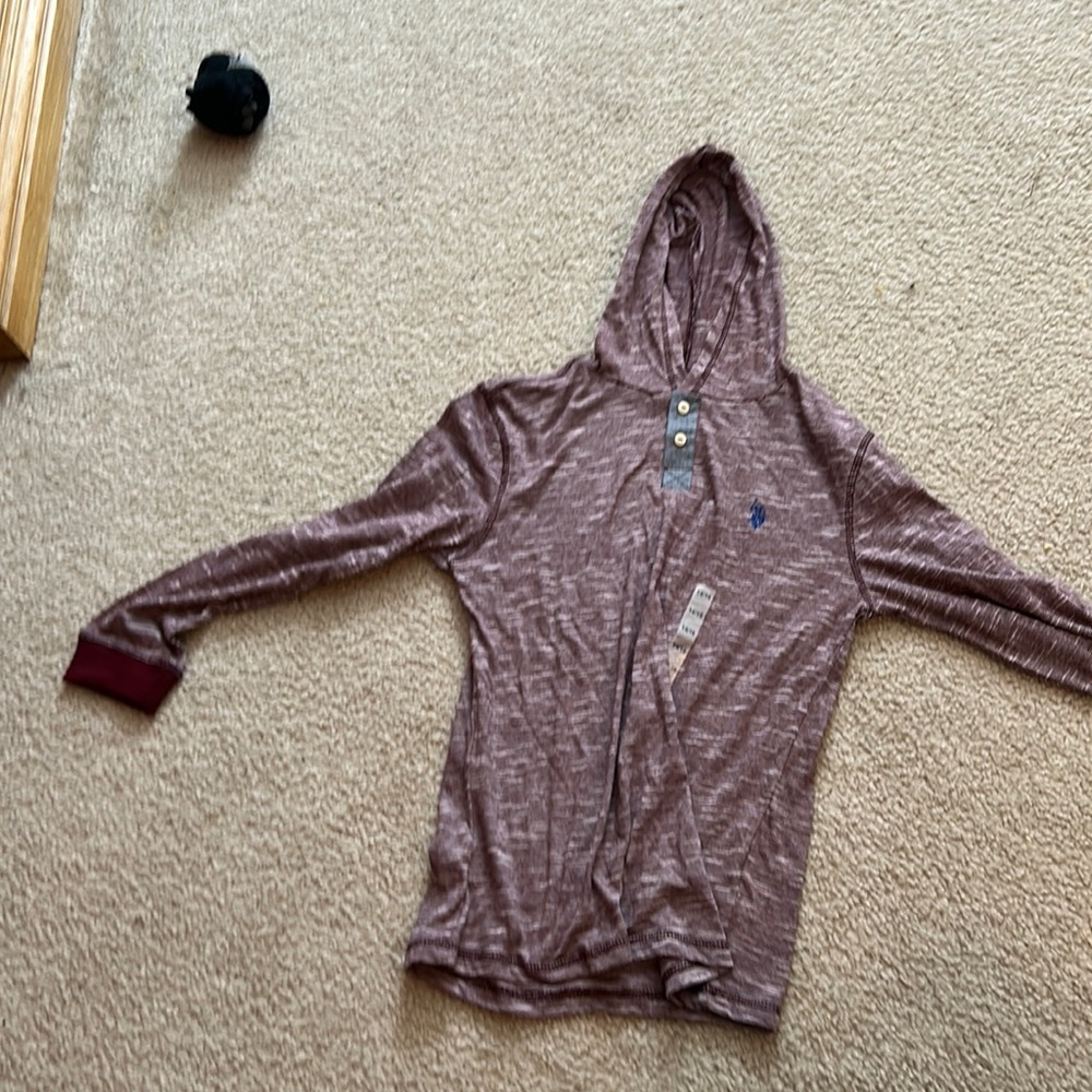 Polo pull over shirt
